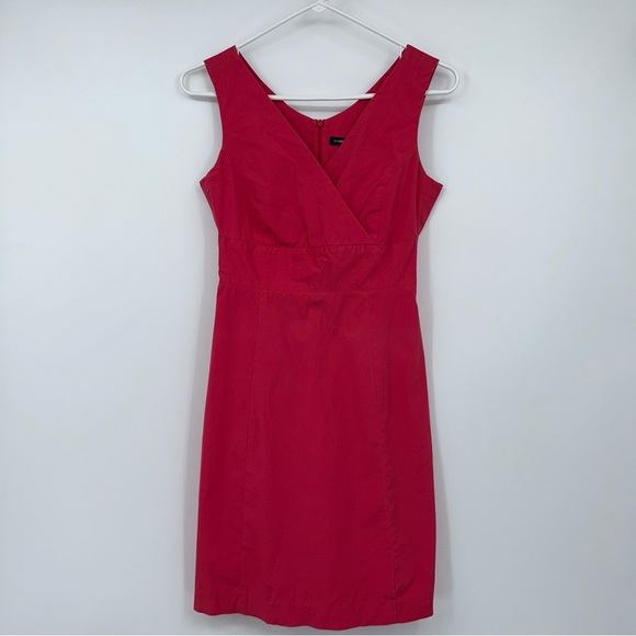 Gap Stretch Pink Dress Wrap V-Neck XS/S ? - Picture 1 of 3